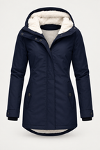 Kirsten parka Navy – vrijstaande voorzijde