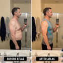 Atlas men's instant-slimming compression shirt product image 6