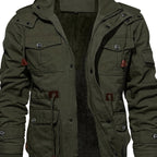 Boone - Fleece-Lined Cargo Field Jacket