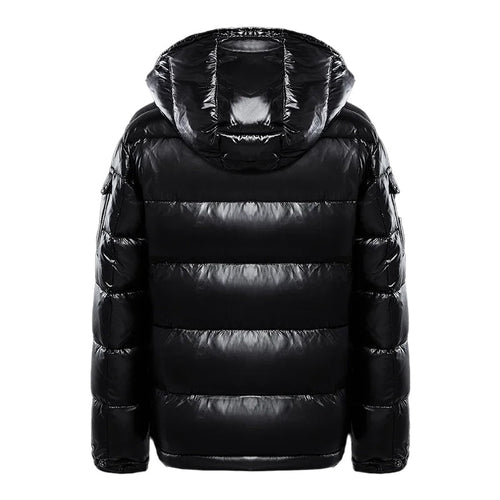Bruce - Glossy Hooded Puffer Jacket