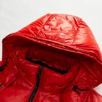 Bruce - Glossy Hooded Puffer Jacket