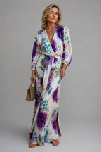 Cisca - Tie-Dye Two-Piece Maxi Set