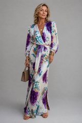 Cisca - Tie-Dye Two-Piece Maxi Set