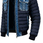 Cliff - Quilted Denim Jacket