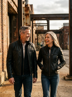 Clint - PU Leather Moto Jacket