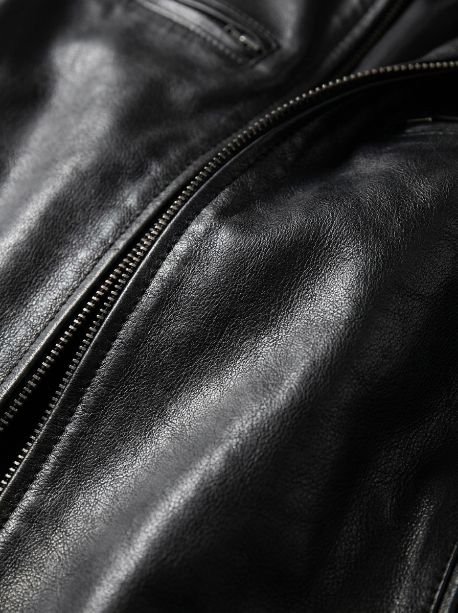 Clint - PU Leather Moto Jacket