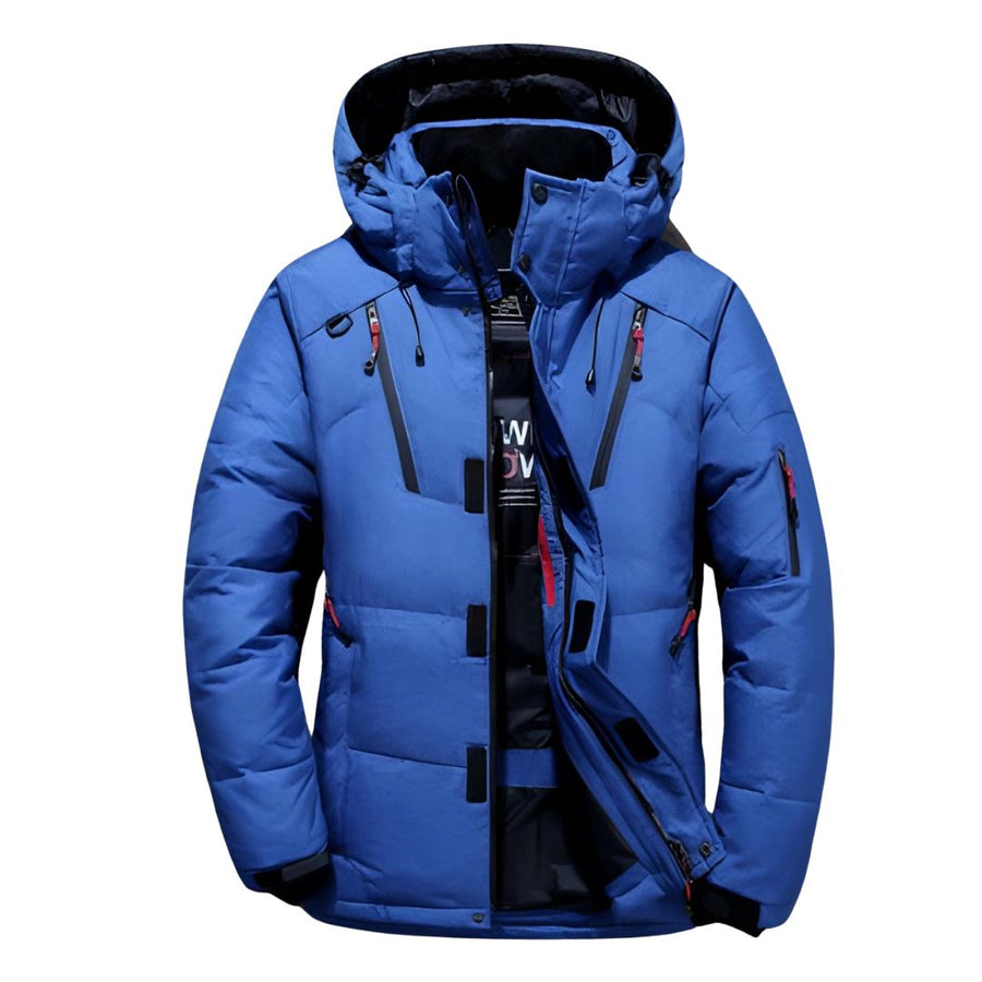 Cole - Down-Filled Parka in Blue