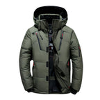 Cole - Down-Filled Parka in Dark Green