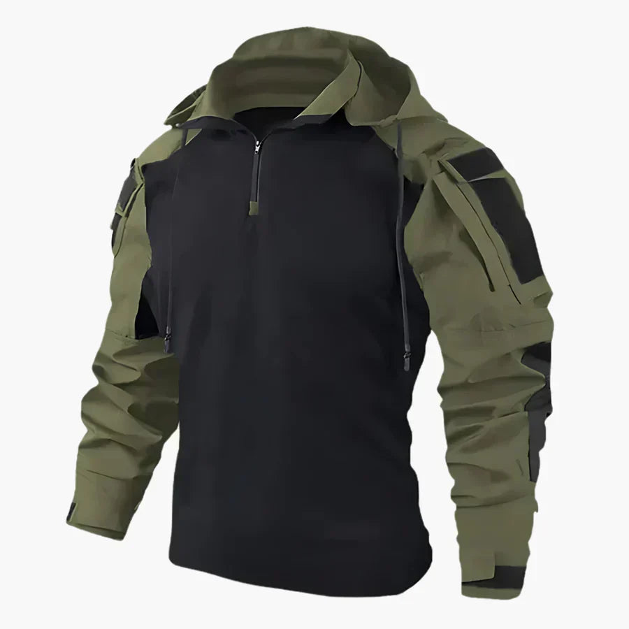Colt - Tactical Quarter-Zip Pullover in Olive