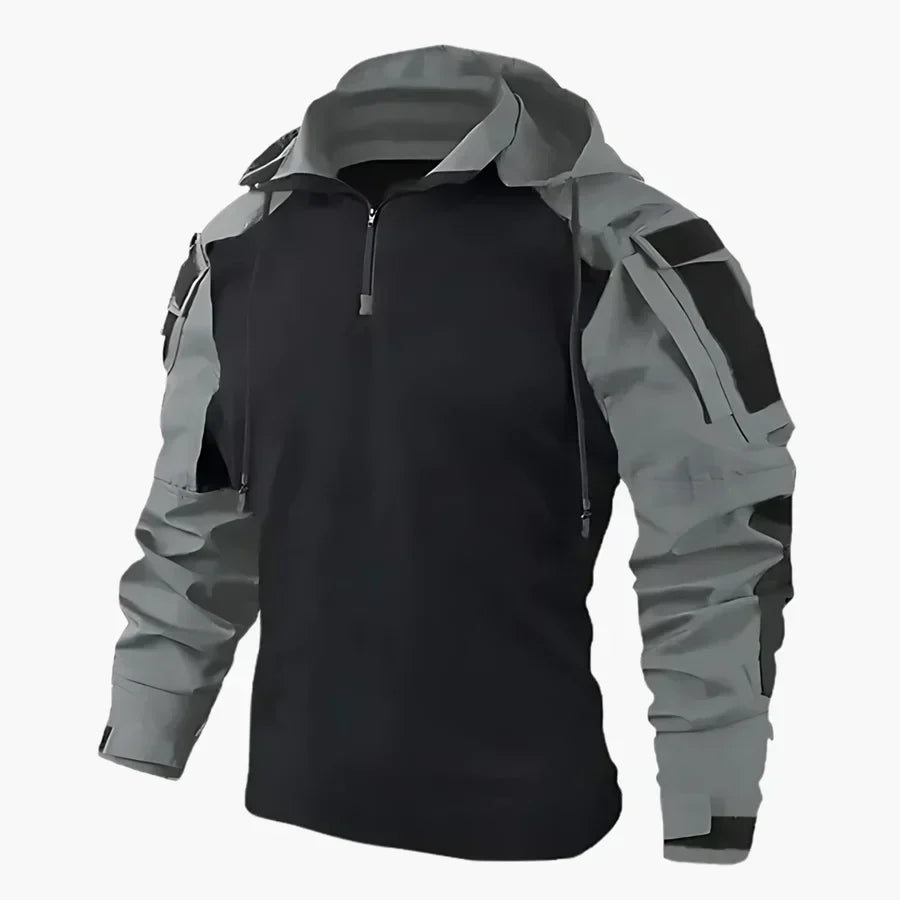 Colt - Tactical Quarter-Zip Pullover in Gray