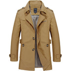 Dean - Lightweight Windproof Jacket in Khaki