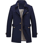 Dean - Lightweight Windproof Jacket in Navy