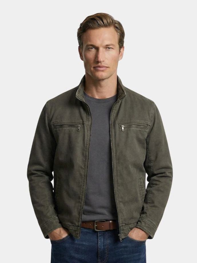 Everett - Vintage Olive Field Jacket