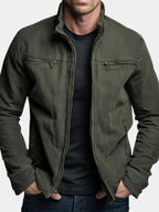 Everett - Vintage Olive Field Jacket