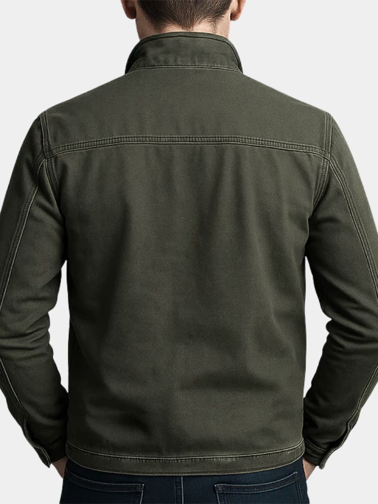 Everett - Vintage Olive Field Jacket
