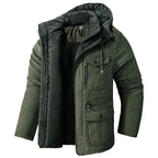 Graham - Soft-Lined Winter Parka in Olive