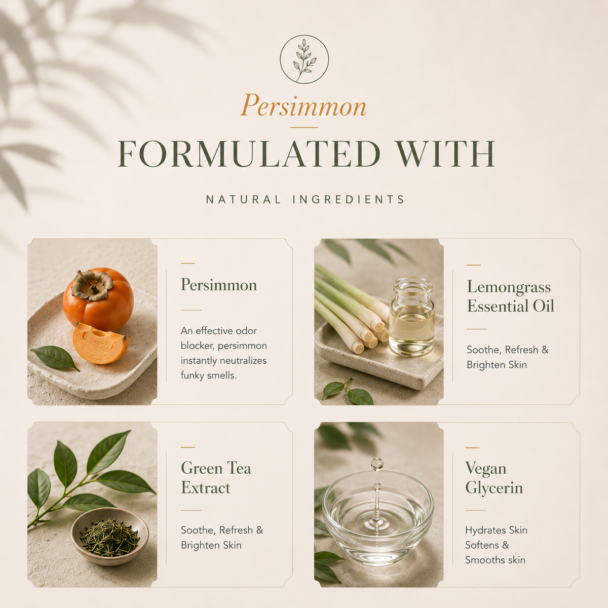 Persimmon Deodorant