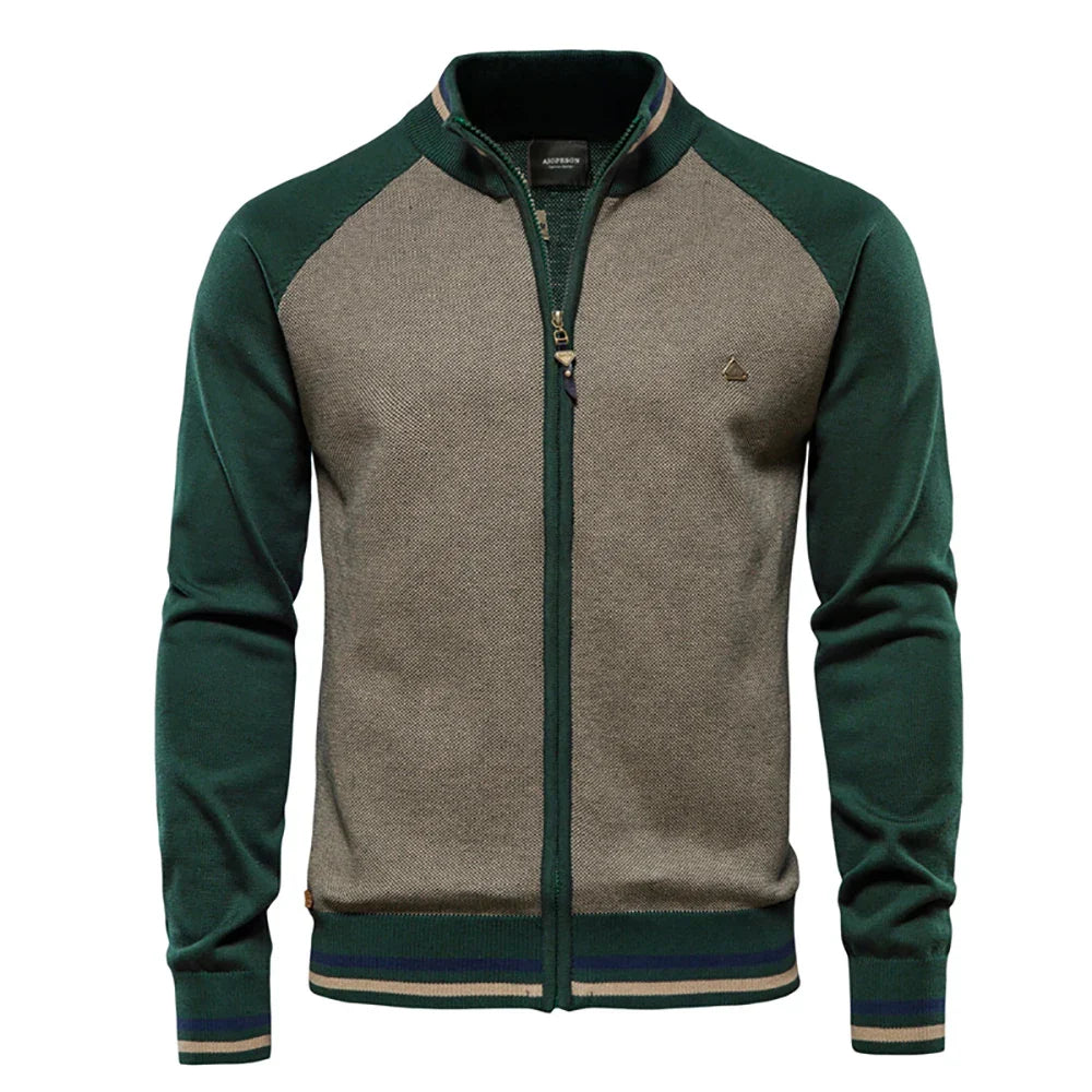 Lloyd - Full-Zip Raglan Knit Cardigan