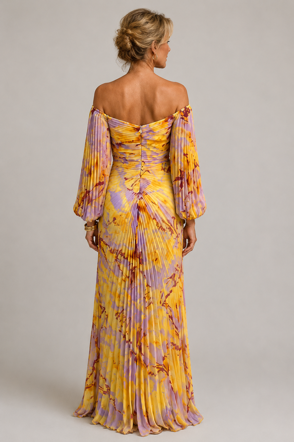 Mariel - Floral Off-Shoulder Maxi Dress