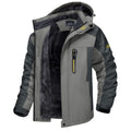 Miles - Fleece-Lined Outdoor Jacket in Light Gray