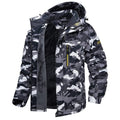 Miles - Fleece-Lined Outdoor Jacket in Camo