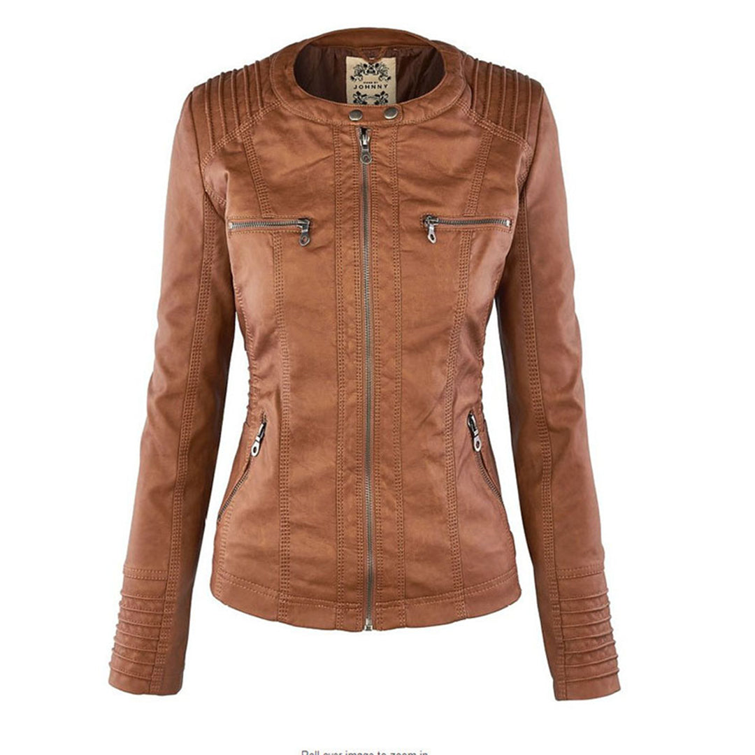 Monica timeless leather jacket — product image 7