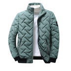 Neil - Lightweight Quilted Jacket in Mint