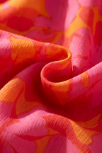 Olvera - Floral Puff Sleeve Maxi Dress