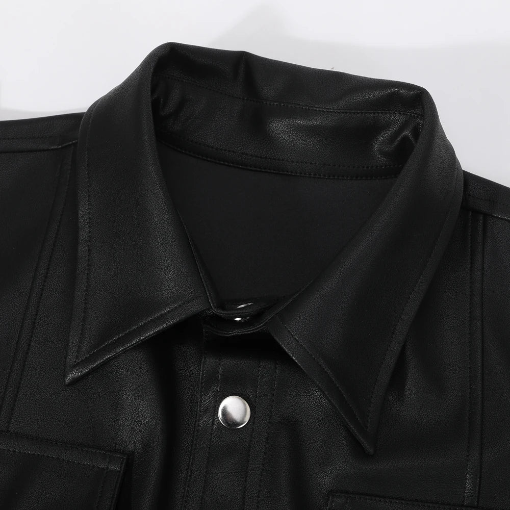 Otis - Vegan Leather Shirt