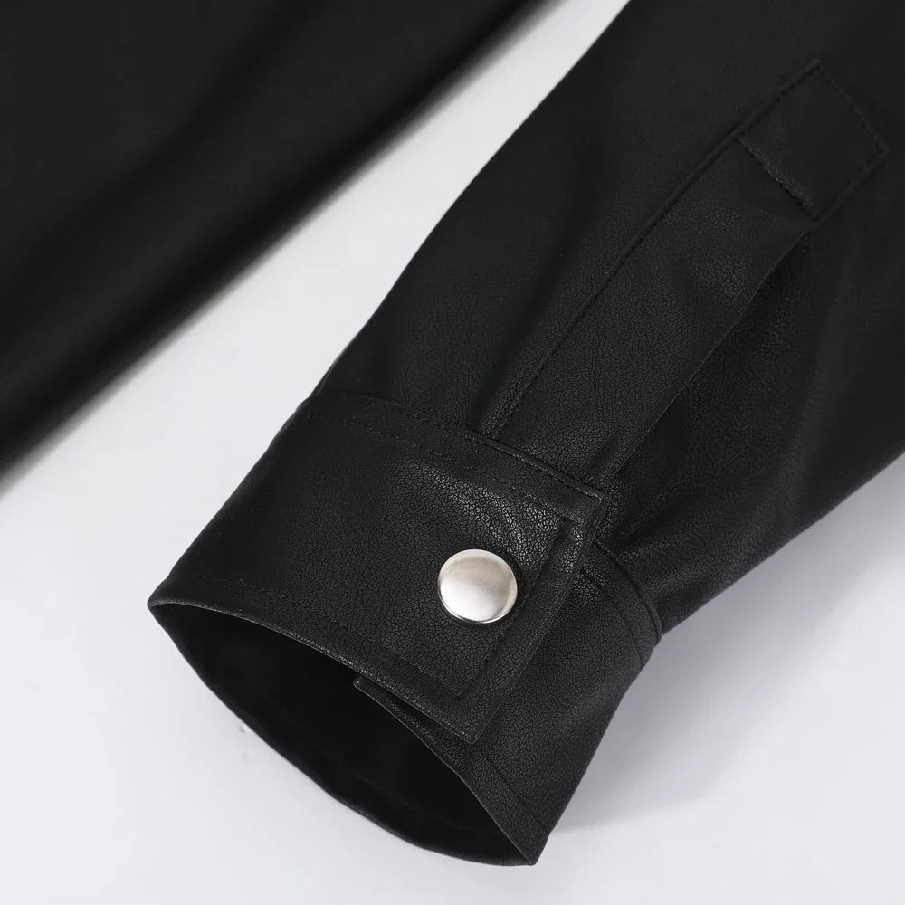 Otis - Vegan Leather Shirt