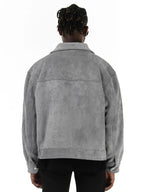 Rex - Oversized Suede Jacket