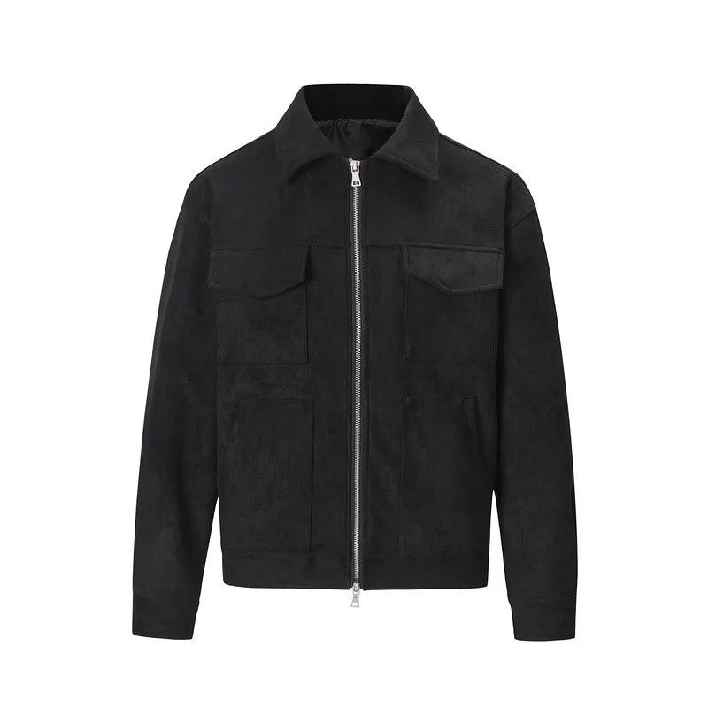 Rex - Oversized Suede Jacket
