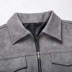 Rex - Oversized Suede Jacket