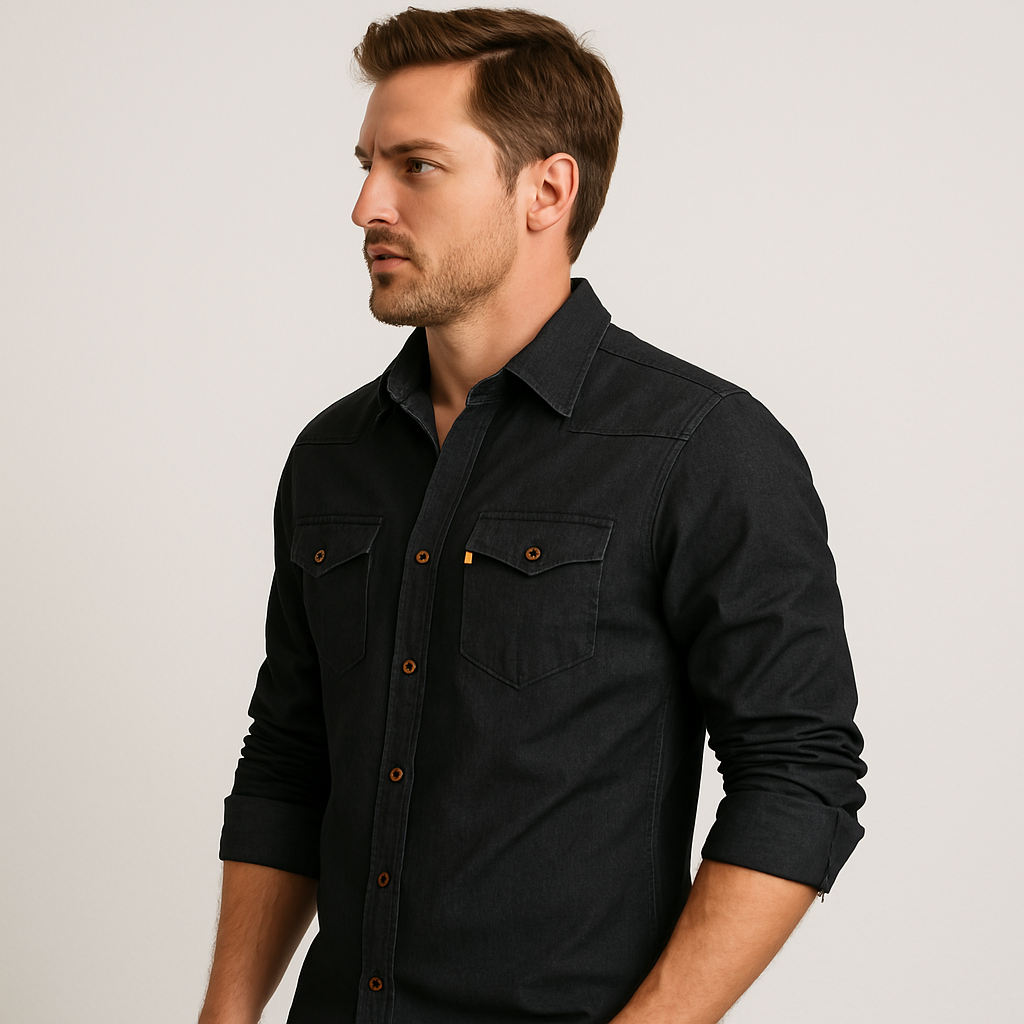 Roy - Denim Work Shirt