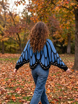 Vivienne - Butterfly Wing Cape Cardigan